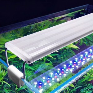 블레오 W RGB 어항 LED 조명 등커버, 1개