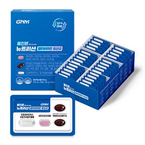 GNM 올인원 뉴트리션 멀티비타민 유산균, 1개, 30회분