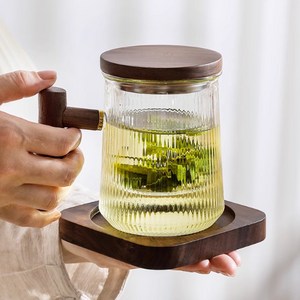 티소담 티 메이커 무선 티팟, 1개, 400ml, 투명