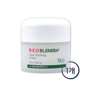 닥터지 레드 블레미쉬 클리어 수딩 크림, 50ml, 1개