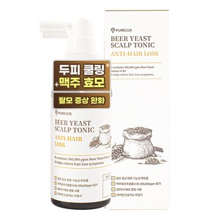 맥주효모 탈모 토닉 두피 열 각질 제거 쿨링 미스트 어성초 스프레이 쿨 헤어 토닉, 1개, 100ml