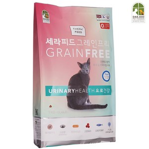 세라피드 고양이 그레인프리 기능성 사료, 유리너리+결석, 7kg, 1개