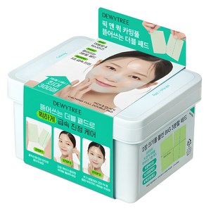 듀이트리 픽 앤 퀵 카밍풀 뜯어쓰는 더블 패드 380g, 100매입, 1개
