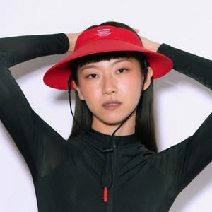 [UV차단/방수]구김스 서핑겸용 스포츠 선캡, Super Covered, 레드(RED)