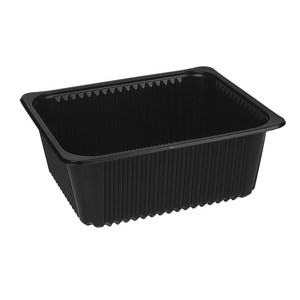 큐담 성형 실링용기 Q-23199 (23x19x9) 블랙, 1개, 90개입