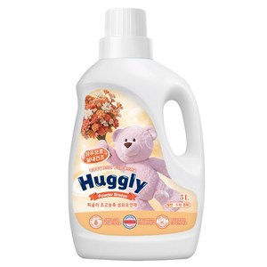 허글리 초고농축 섬유유연제 파우더브리즈, 2개, 3L