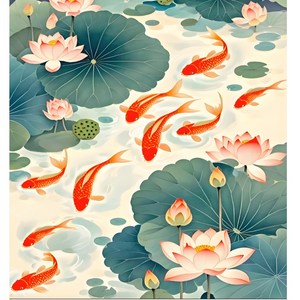 호우맘 액자 캔버스형 보석십자수 DIY 키트 60 x 75 cm, 1개, HM-07 구어도