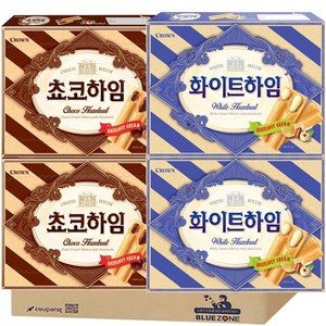 사무실 간식 초코하임2개 화이트하임2개, 1.12kg, 1개