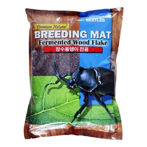 벅스킹덤 장수풍뎅이 발효톱밥 3L, 혼합, 1개