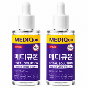 메디큐온 의약외품 살균소독 풋케어 앰플, 2개, 50ml, 1개입