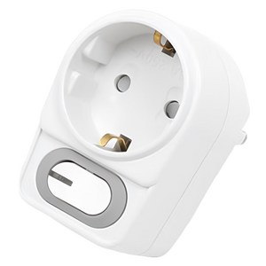 에코파워탭 국내 제조 LED 절전형 L자형 멀티탭 1구 EPM-L4011, 8.2cm, 혼합색상, 1개