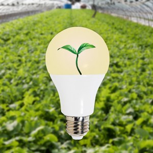 레드일렉트릭 LED 식물등 12W 램프 식물 조명 생장등 성장등, 식물벌브5000K 우람이, 1개