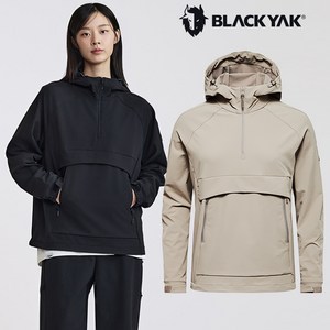 블랙야크 여성 아노락 셋업 자켓 간절기 여유핏 후드 반집업 점퍼 1BYSJF4502