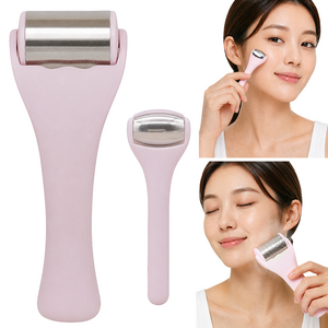 플로우샵 스텐 쿨링 마사지기 아이스 롤러, 2개, 베이비핑크