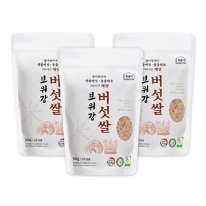 [영글어농장] 보위강 코디세핀 식물성동충하초 발효 상황버섯쌀, 300g, 3개