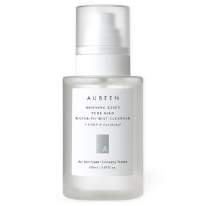 아우빈 순한 아침세안 수분 워터 투 미스트 클렌저 약산성 데일리, 1개, 150ml