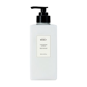 와이즐리 잉글리쉬페어 앤 프리지아 끈적임 없는 바디로션, 1개, 500ml