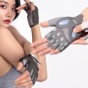 그레너 여자 헬스장갑 실리콘 굳은살방지 여성용 운동, 시크 블랙, 1개