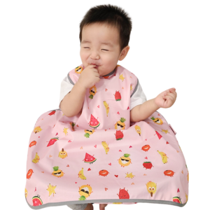 벨베이비 이유식 턱받이 나시 완전커버 라지, (리뉴얼)핑크베리, 1개, 1개입