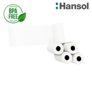 바이메리 한솔 57X30 10롤 무지 무약관 포스용지 감열지 포스영수증용지 PDA단말기 배달용지 휴대용단말기 타코메타 카드용지 가정용 혈압계용지 BPA/BPS FREE/groce, 10개