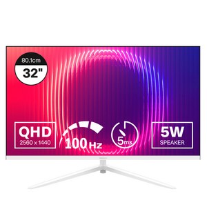 뷰싱크 32인치 QHD 슬림베젤 모니터 100Hz 게이밍 사무용 멀티 하이브리드, VSO321Q (일반), 80.1cm