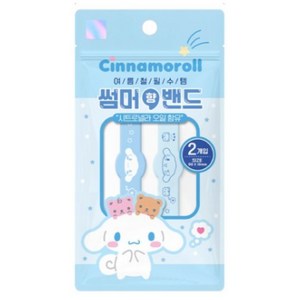 아텍스 시나모롤 산리오 캐릭터 썸머향밴드 2p, 혼합색상, 3개