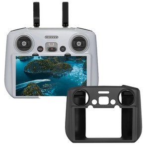 DJI RC2 조종기 실리콘 커버 리모컨 보호 케이스 진동 충격 방지 RC2 호환 실리콘 기버, 옵션7) RC2 실리콘 커버 (블랙), 1개