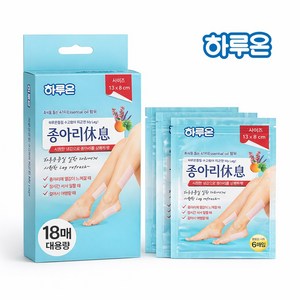 하루온 종아리 휴식 쿨링시트 패치, 18매입, 1개