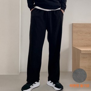 비오라 남자 트레이닝 바지 세미 와이드 밴딩 팬츠