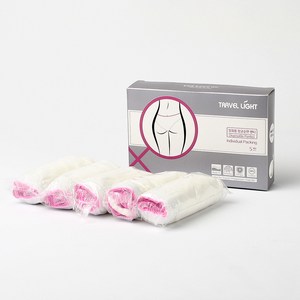 트래블라이트 통기성 일회용 여성 팬티 5p