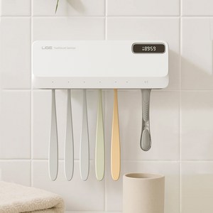LIGE 무선 칫솔살균기, YGT-1005, 화이트