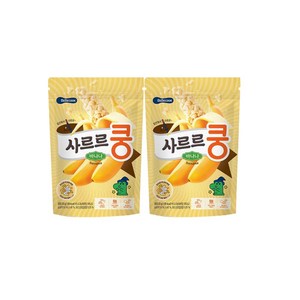 베베쿡 사르르쿵 과자, 바나나, 23g, 2개
