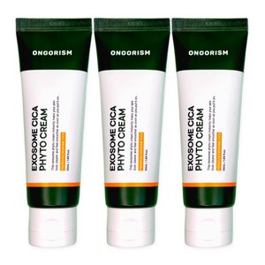 온고리즘 엑소좀 시카크림 바르고자는 톤업 파이토 PDRN EGF 재생크림, 3개, 50ml
