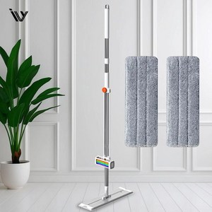 아이비 물걸레 밀대걸레 2 in 1 가정용 사무실 밀대 극세사 바닥 청소 IVY-M210, 1개