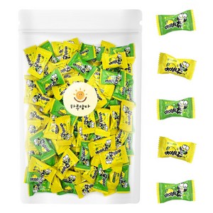 아이셔 레몬 라임 대용량 간식 츄잉캔디 100개입 개별포장, 450g, 1세트