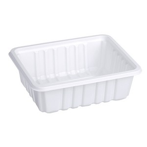 큐담 성형 실링용기 Q-12155 (12x15x5) 화이트, 1개, 100개입
