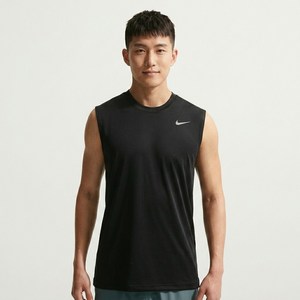 나이키 남성 민소매 티셔츠 헬스 스포츠 트레이닝 나시 흡습속건 경량 슬리브리스 운동 조깅 러닝 탱크탑 데일리 언더레이어 티셔츠