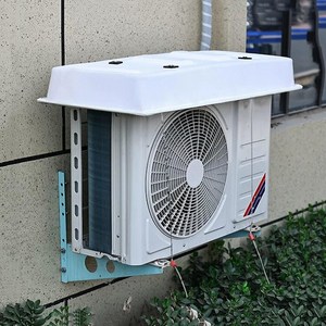 26년형 대형 에어컨 실외기커버 덮개 가리개 열차단, 중형, 그레이