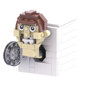 스키비디 토일렛 skibidi toilet 블록 NO.628, NO628, 1개