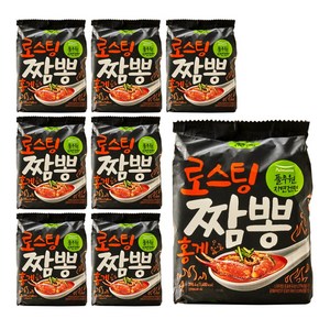 풀무원자연건면 로스팅 짬뽕 홍게 99.6g, 32개