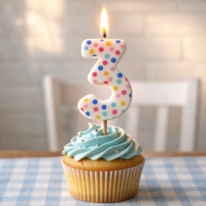 플라잉타이거 코펜하겐 케이크 숫자 초 택1 생일 기념일 예쁜 케익 유로커머스, 1개, 15g, 숫자 7