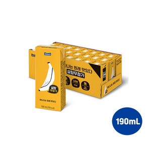 매일유업 바나나는 원래 맛있다 우유, 190ml, 24개