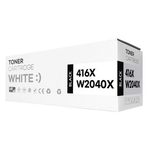 416X W2040X 대용량 재생 호환 토너, 1개, W2040X 검정