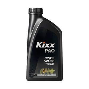 킥스 가솔린 디젤 엔진오일 PAO C2/C3, 4개, 5w30, 1L