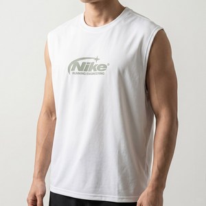 나이키 루즈핏 러닝용 민소매 나시티