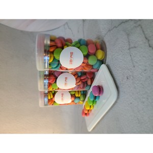 미니마카롱 600ml 씨리얼 가정의달 초코 어린이집 답례품 한입간식 홈베이킹 학원, 180g, 1개 골드박스 특가