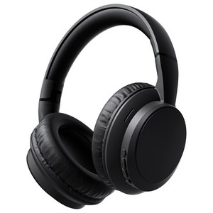 DAICOO 무선 노이즈 캔슬링 C타입 블루투스 5.4 헤드폰, X2, 블랙