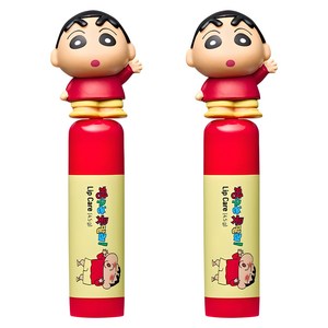 아텍스 짱구는못말려 짱구 립케어, 무향, 4.5g, 2개