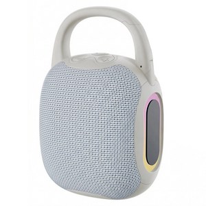 RUNHome TWS 휴대용 5.4 블루투스 스피커 미니 LED 자전거 캠핑, 그레이, x7