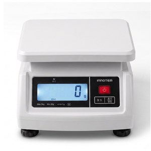 이노템 국산 충전식 전자저울 아답터제공 5kg 10kg 20kg 30kg 계량 주방 업소용 가정용 산업용 제과 제빵 베이킹 저울 계수기능, 10kg계량/단위 2g